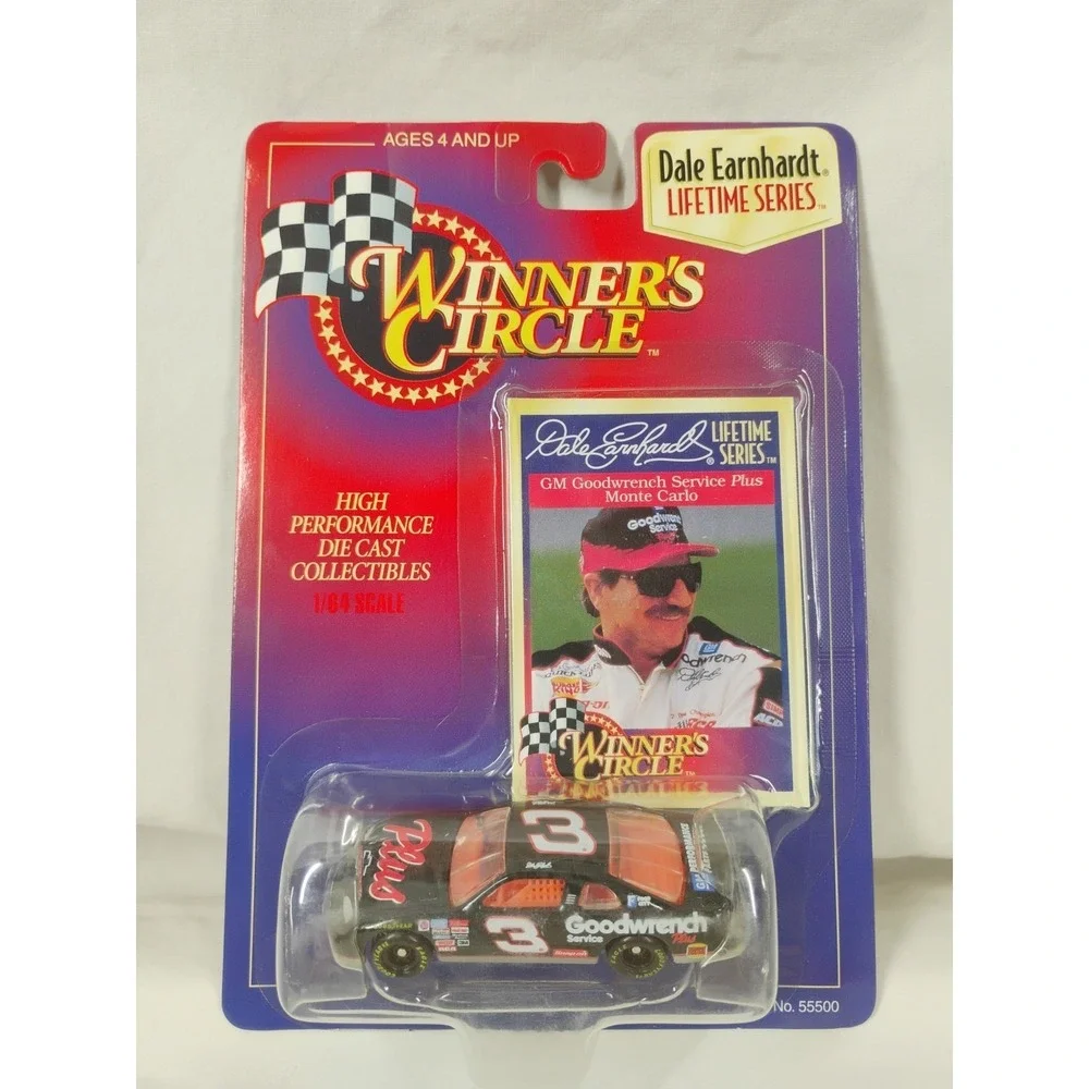 1997 Winners Circle Dale Earnhardt Sr Nascar #3 Lifetime Series Plus Monte Carlo